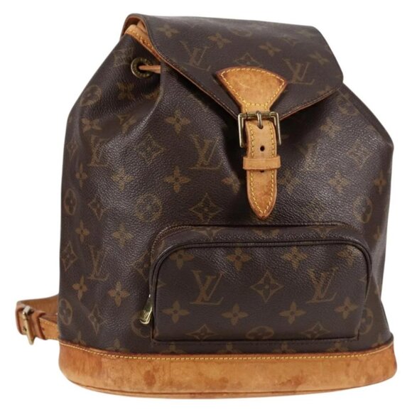 LOUIS VUITTON Monogram Montsouris MM Backpack M51136 LV Auth 132659 - Picture 1 of 16